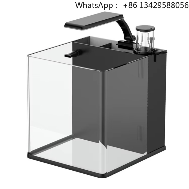 Marine Aquarium Cube - Ультрапрозрачный стеклянный мини-аквариум для морской воды