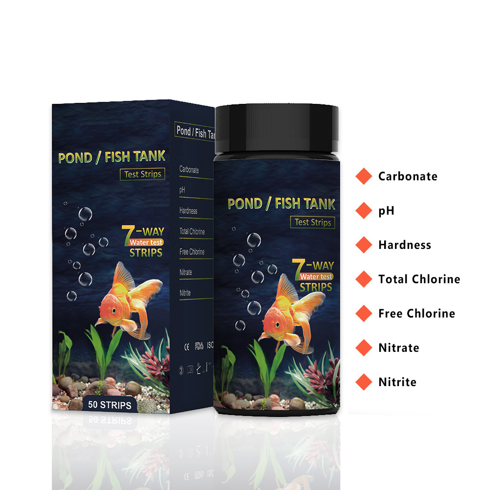 Saltwater Tank - Тест-полоски для аквариума 7 в 1,