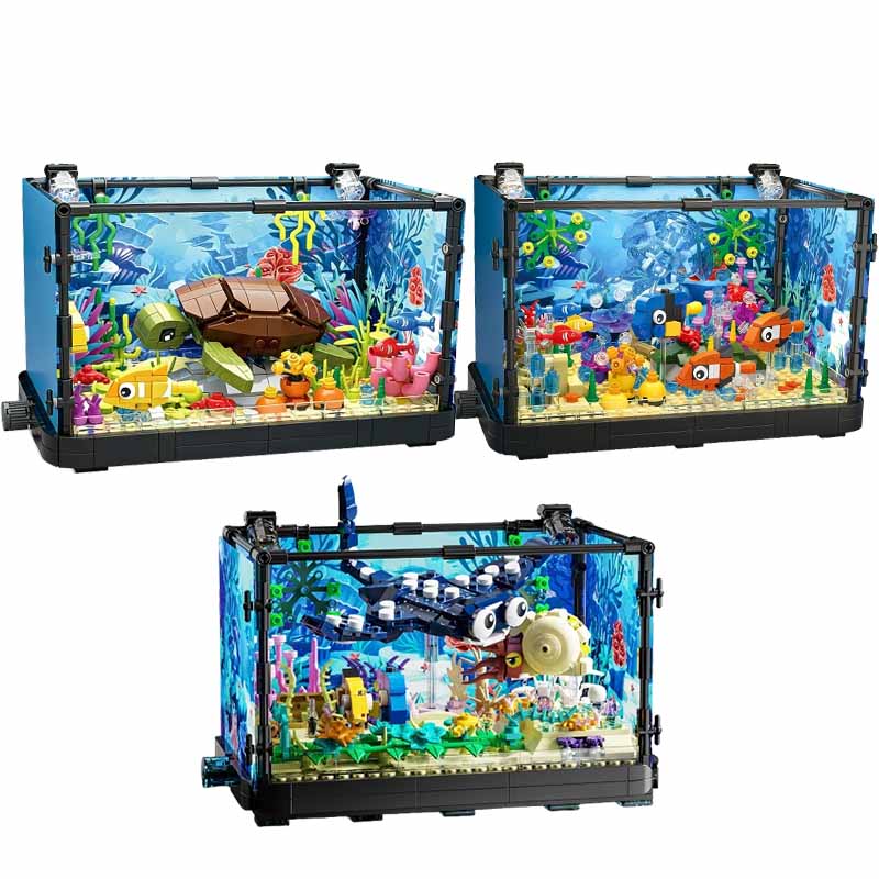 Ocean Aquarium - Набор строительных блоков для аквариума с
