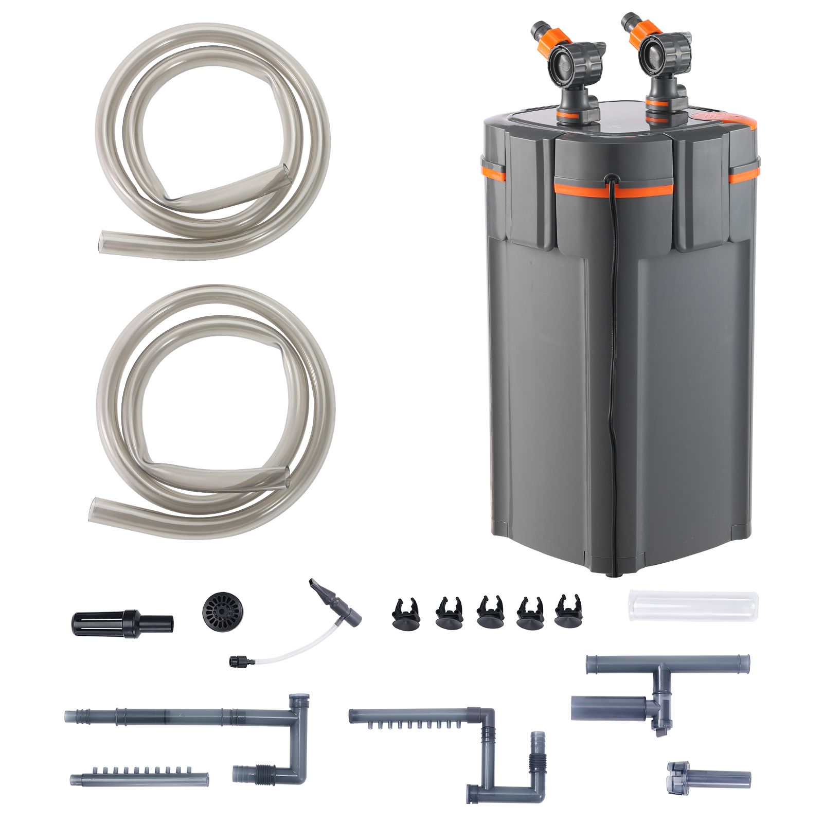 Reef Tank Filter - Аквариумный фильтр 528GPH, 5-ступенчатый канистровый фильтр