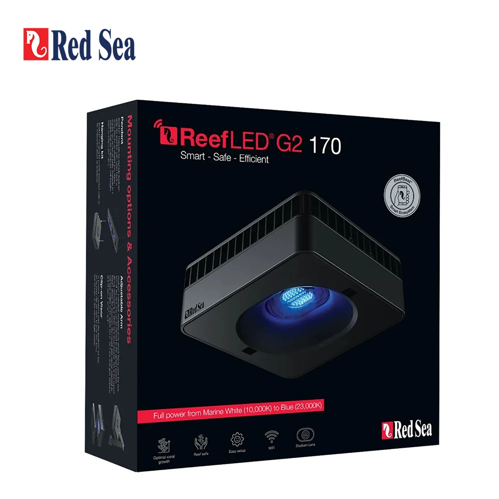 RedSea ReefLED G2 60/115/170 н – обзор и цена Reef Lighting