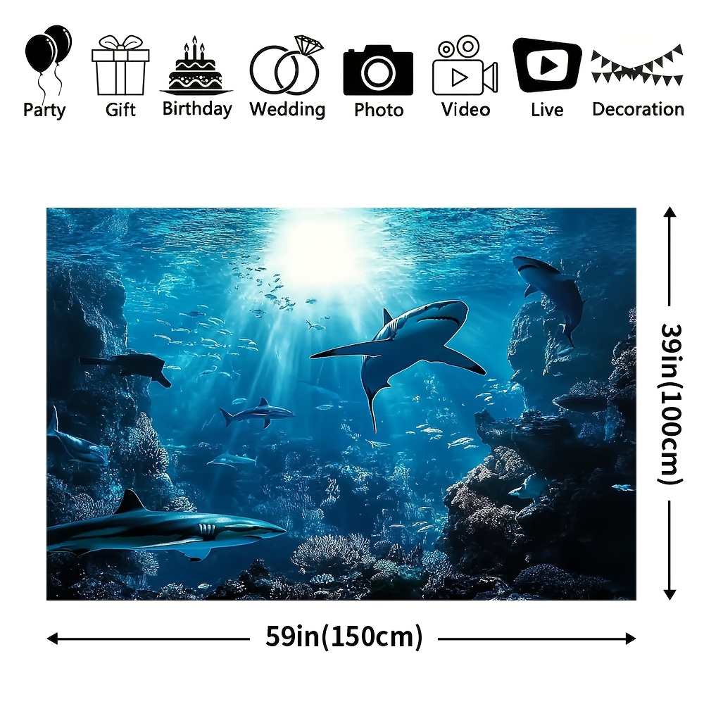 Великолепный настенный гобелен – обзор и цена Ocean Aquarium