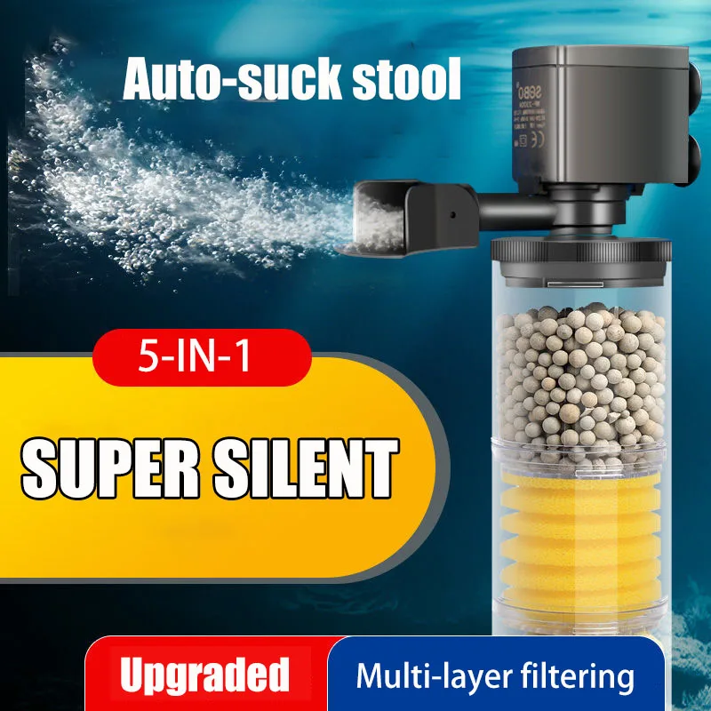 Бесшумный фильтр 220 В, 50 Гц  – обзор и цена Reef Tank Filter