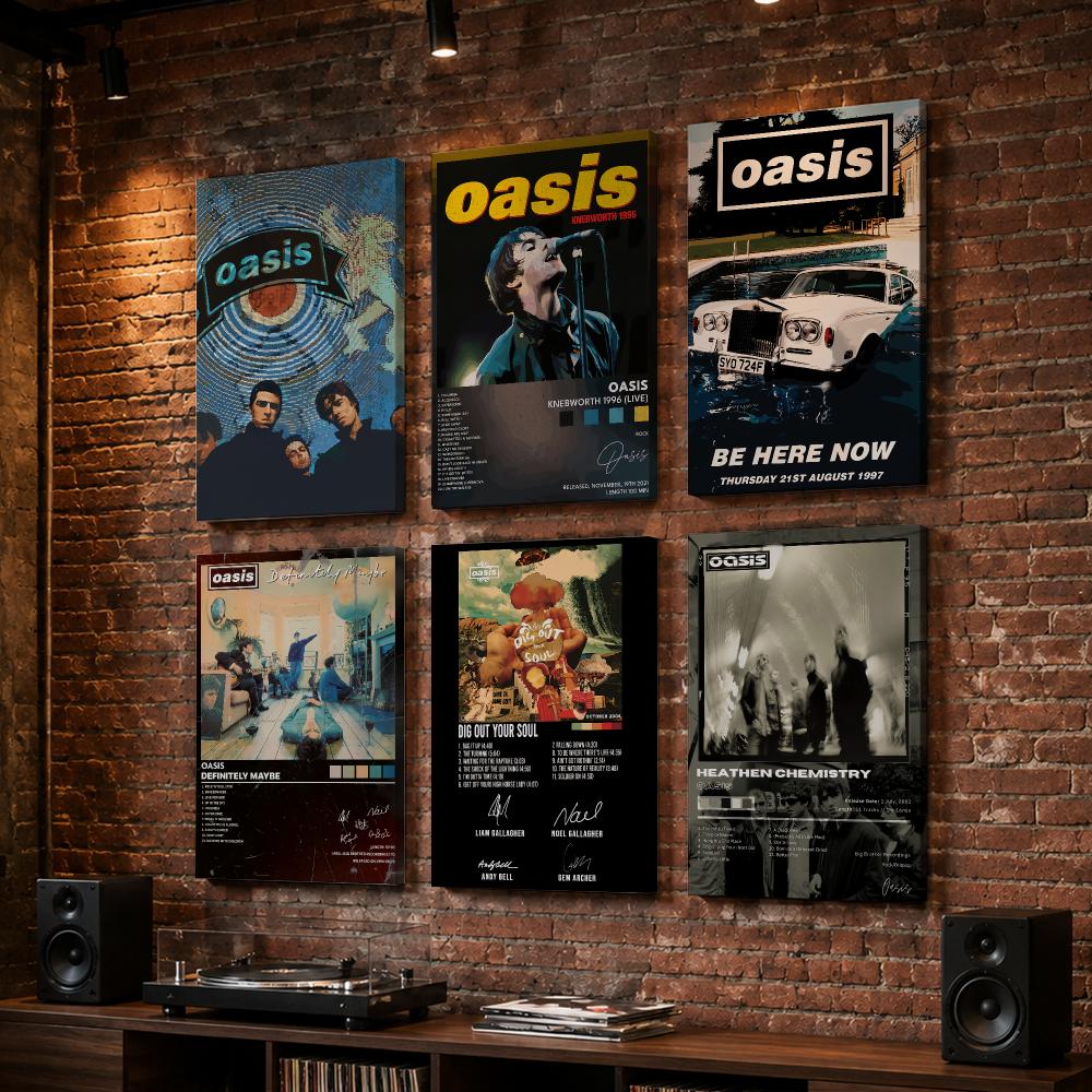 Альбом рок-группы Oasis в рамк – обзор и цена Live Rock