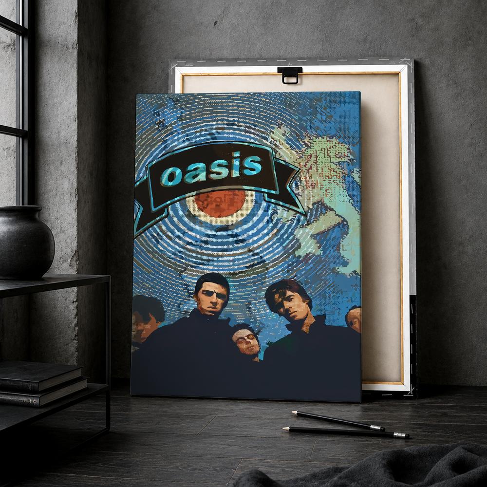 Альбом рок-группы Oasis в рамк – обзор и цена Live Rock