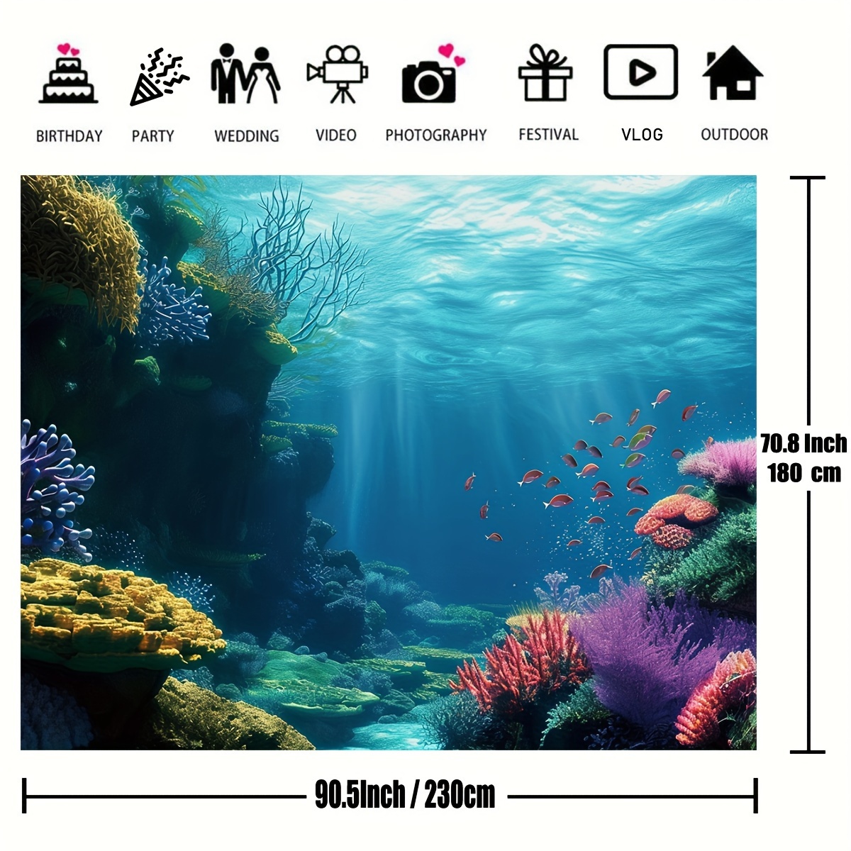1 шт. Подводный коралловый риф – обзор и цена Marine Coral