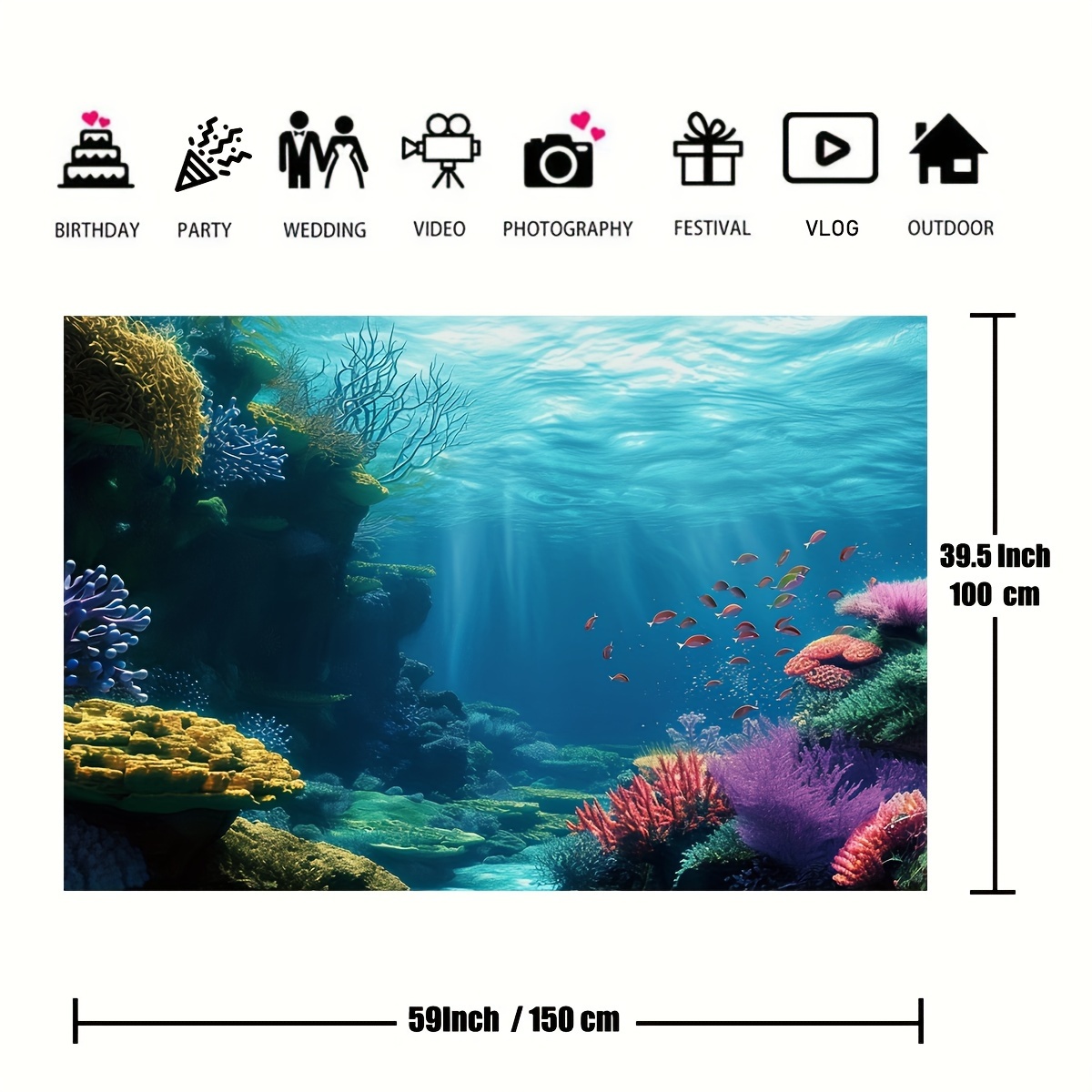 1 шт. Подводный коралловый риф – обзор и цена Marine Coral