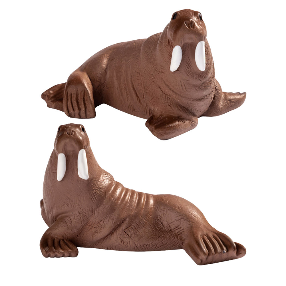 2 шт. миниатюрные фигурки морж – обзор и цена Ocean Aquarium