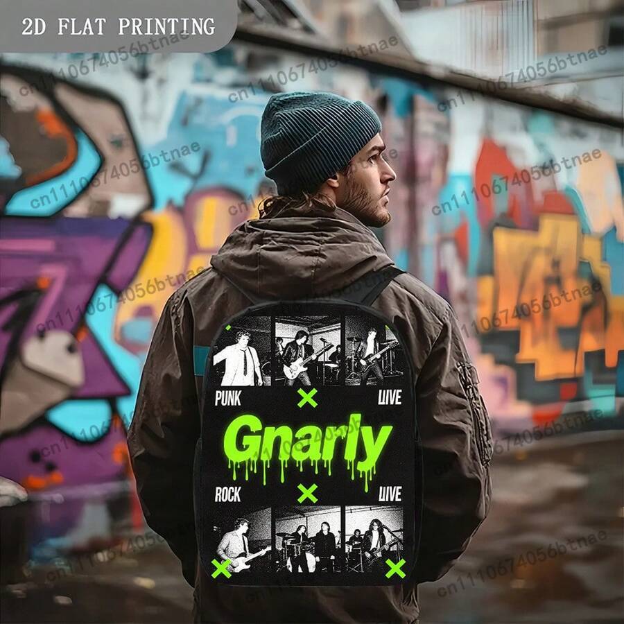 Рюкзак в стиле Gnarly Punk Roc – обзор и цена Live Rock